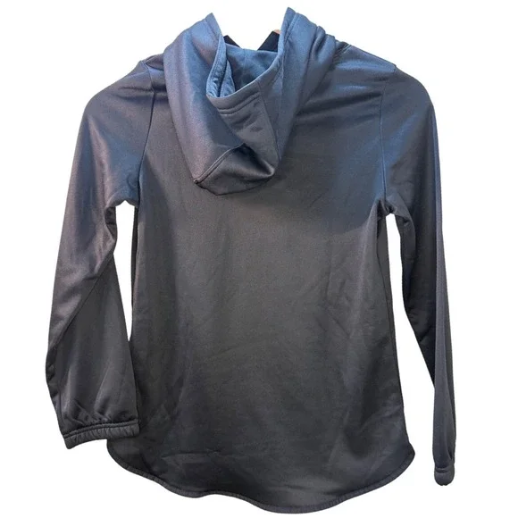 Under Armour Youth Black Camo Logo Hoodie Pullover Fleece Kids M - Picture 2 of 6